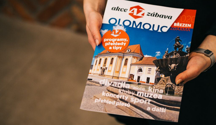 Vyšlo březnové číslo časopisu Akce Zábava Olomouc