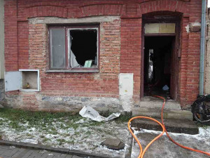 Tragický požár u Olomouce. Jeden člověk zemřel v podkroví rodinného domu