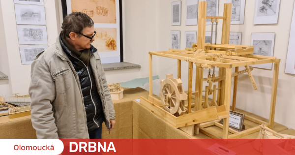Ci sarà una mostra del leggendario motore da Vinci presso la Galleria antovka fino a febbraio Cultura News Olomoucká Drbna
