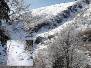 Dva horolezci se v Jeseníkách s mačkami a cepíny vydali do nitra rezervace. Loni zde zemřel skialpinista