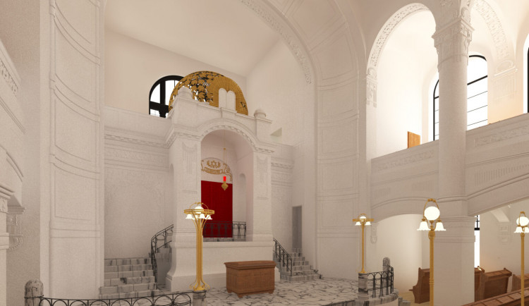 V Prostějově se otevřela výstava, která mapuje podobu bývalé synagogy
