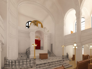 V Prostějově se otevřela výstava, která mapuje podobu bývalé synagogy