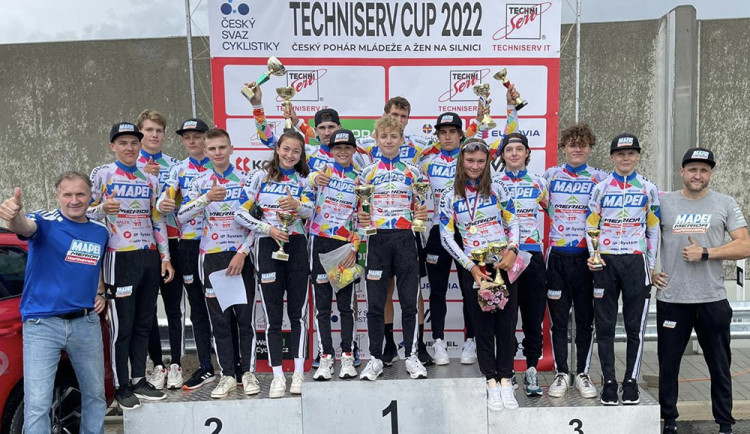 Talentovaní cyklisté z Hané uzavřeli úspěšnou sezonu. Přišly i nabídky od profi týmů